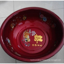 Red Round Basin with Different Size